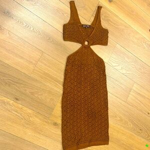 Almost famous crochet dress size M